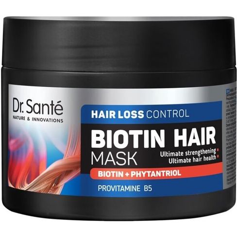 Dr. Santé Biotin Hair maska 300ml - dokonalým riešením pri problémoch vypadávania vlasov