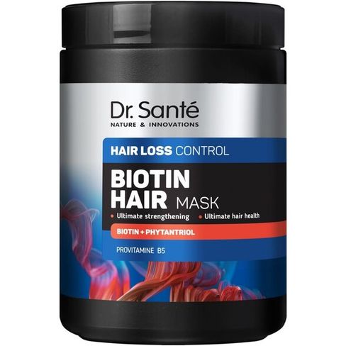 Dr. Santé Biotin Hair maska 1000ml - dokonalým riešením pri problémoch vypadávania vlasov