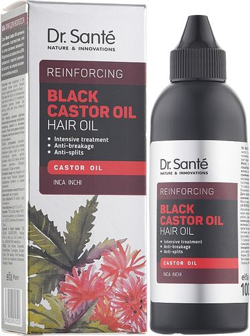 Dr. Santé Black Castor Oil 100ml posilňujúci olej pre všetky typy vlasov