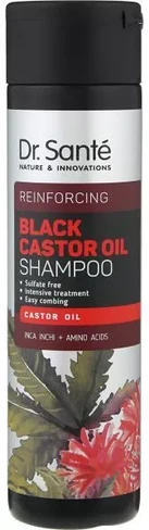 Dr. Santé Black Castor oil šampón 250ml posilňujúci proti vypadávaniu vlasov