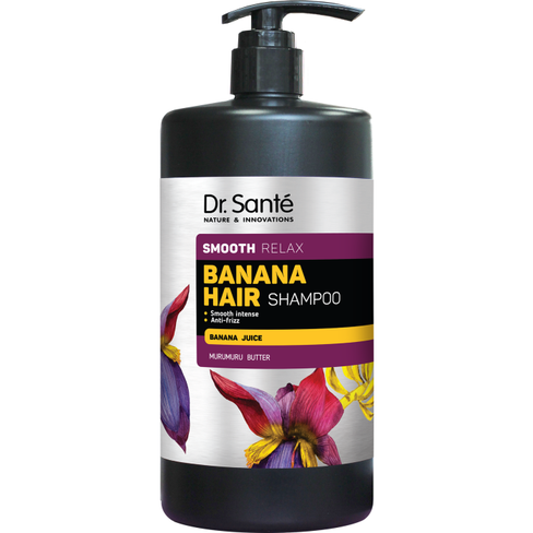 Dr. Santé BANANA 1000ml šampón pre intenzívne uhladenie krepatých vlasov1000ml