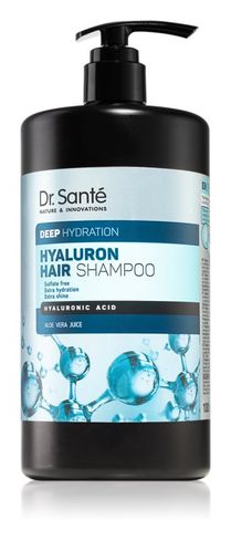 Dr. Santé HYALURON 1000ml šampón pre dôkladné umytie a prirodzenú krásu