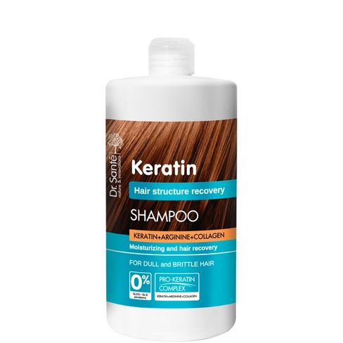 Dr Sante KERATIN 1000ml šampón pre hydratáciu a regeneráciu vlasov