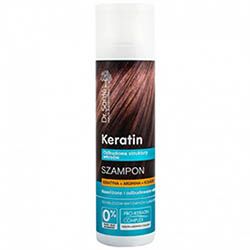 Dr Sante KERATIN šampón pre hydratáciu a regeneráciu vlasov 250 ml