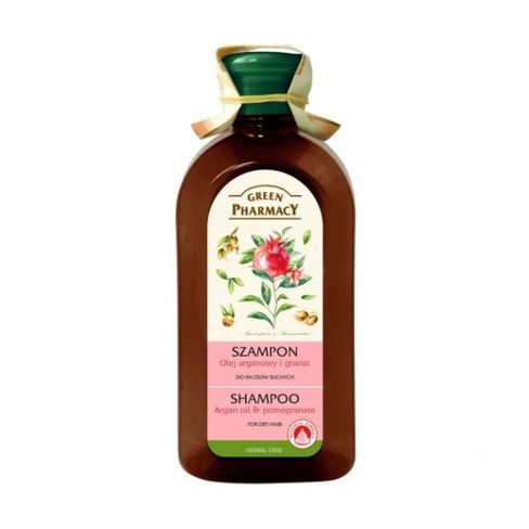 GP - šampón na suché vlasy s arganovým olejom a z granátového jablka 350ml