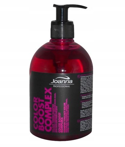Joanna COLOR BOOST Complex šampón ružový odtieň a lesk 500 ml PINK