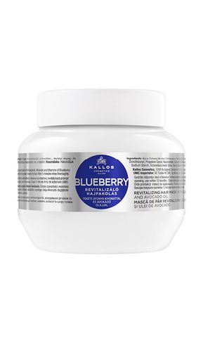 BLUEBERRY maska na chemicky ošetrené vlasy výťažok z čučoriedky a avokádový olej-275 ml