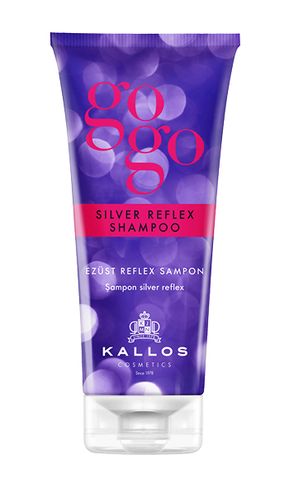 GOGO silver strieborne farbiaci šampón 200 ml