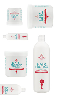 PRO-TOX SET šampón 500ml /maska 1000ml /kondicióner 250ml /ampulky na rast vlasov
