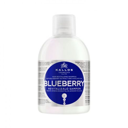 Kallos šampón BLUEBERRY pre suché, poškodené a chemicky ošetrené vlasy 1000 ml