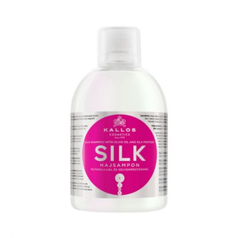 Kallos šampón SILK s olivovým olejom a hodvábnym proteínom 1000 ml