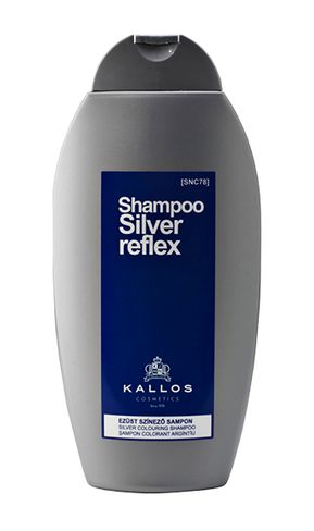 Kallos SILVER REFLEX strieborne farbiaci šampón 350 ml