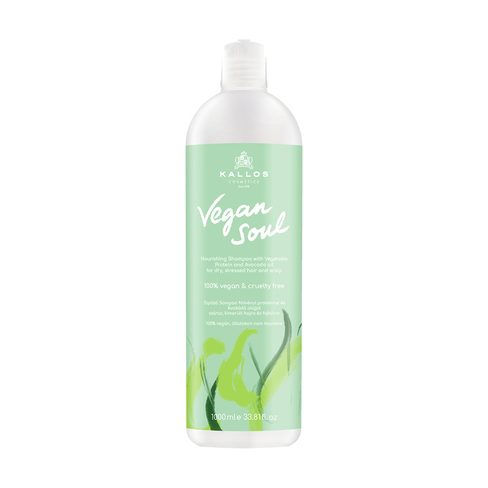 Vegan soul výživný šampón 1000ML na suché vlasy