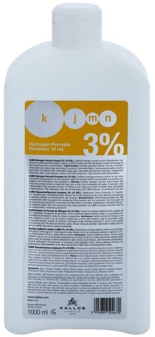 Krémový peroxid KJMN 1000ml - 3%