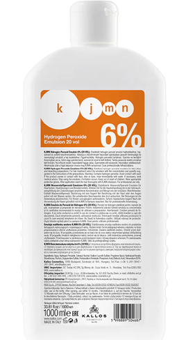 Krémový peroxid KJMN 1000ml - 6%
