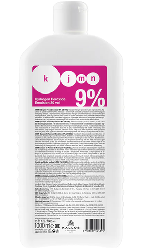 Krémový peroxid KJMN 1000ml - 9%