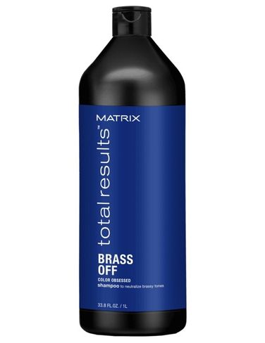 MATRIX TR Brass Off Silver Shampoo 1000 ml - šampón pre blond a melírované vlasy