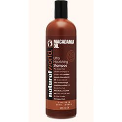 Natural World Macadamia shampoo - 500ml.