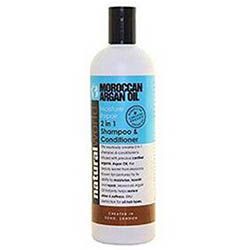 NATURAL WORLD - Moroccan ARGAN OIL Shampoo & Conditioner 500ml - arganový šampón s kondicionérom