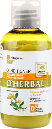 O Herbal ARNIKA kondicionér na objemu pre jemné vlasy 75 ml
