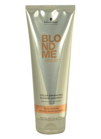 Schwarzkopf Blondme - šampón pre jemné oživenie teplých tónov vyblednutých blond vlasov 250 ml