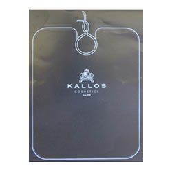 Pláštenka na strihanie s logom ( Kallos Cosmetics) čierna