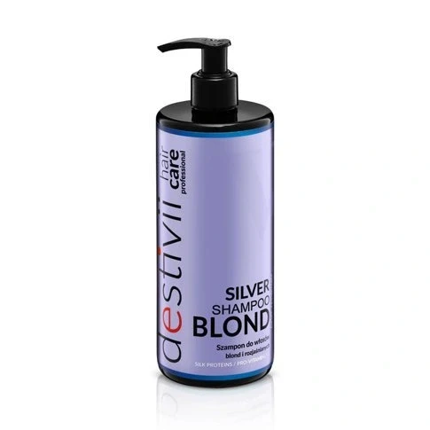 DESTIVII SILVER šampón 500ml na blond vlasy pre neutralizáciu žltého odtieňa