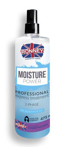 Ronney MOISTURE dvojfázová hydratačná hmla pre suché a poškodené vlasy 475 ml