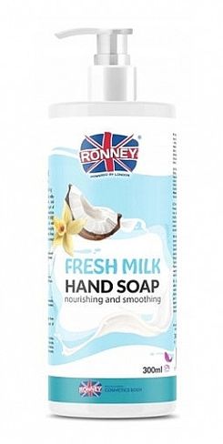 RONNEY Fresh Milk mydlo na ruky 300ml