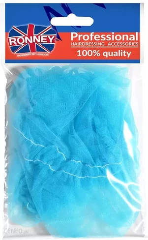 RONNEY modrá sieťka na vlasy s gumičkou