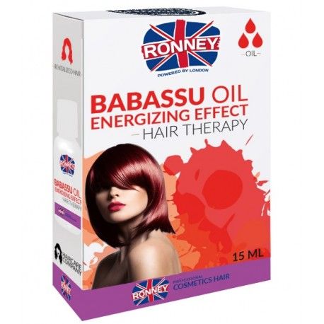 Ronney BABASSU OIL pre unavené vlasy, energizujúci, zabraňuje vypadávaniu vlasov 15 ml