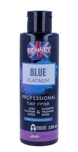 Ronney Professional Hair preliv modrá platina odstraňuje žltý odtieň 150ml 