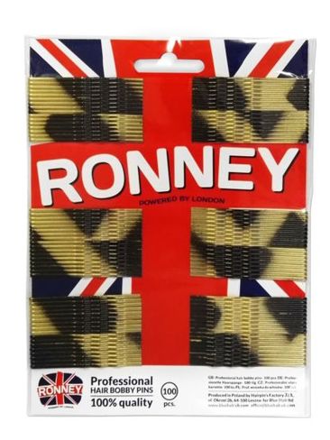 Ronney sponky 6cm zlato - čierna farba 100 ks