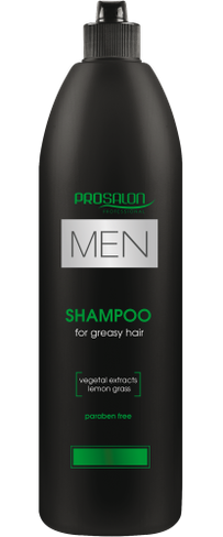 Šampón pre mužov na mastné vlasy 1000ml