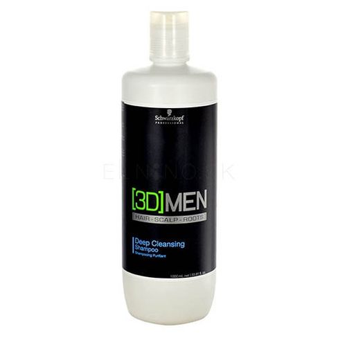3D MEN hĺbkovo čistiaci šampón pre mužov 1000 ml