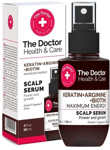 Sérum The Doctor Health&Care Keratin + Arginine 89 ml pre oslabené a tenké vlasy náchylné na vypadávanie