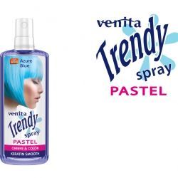 pastelový sprej na vlasy č.35 - azúrovo modra